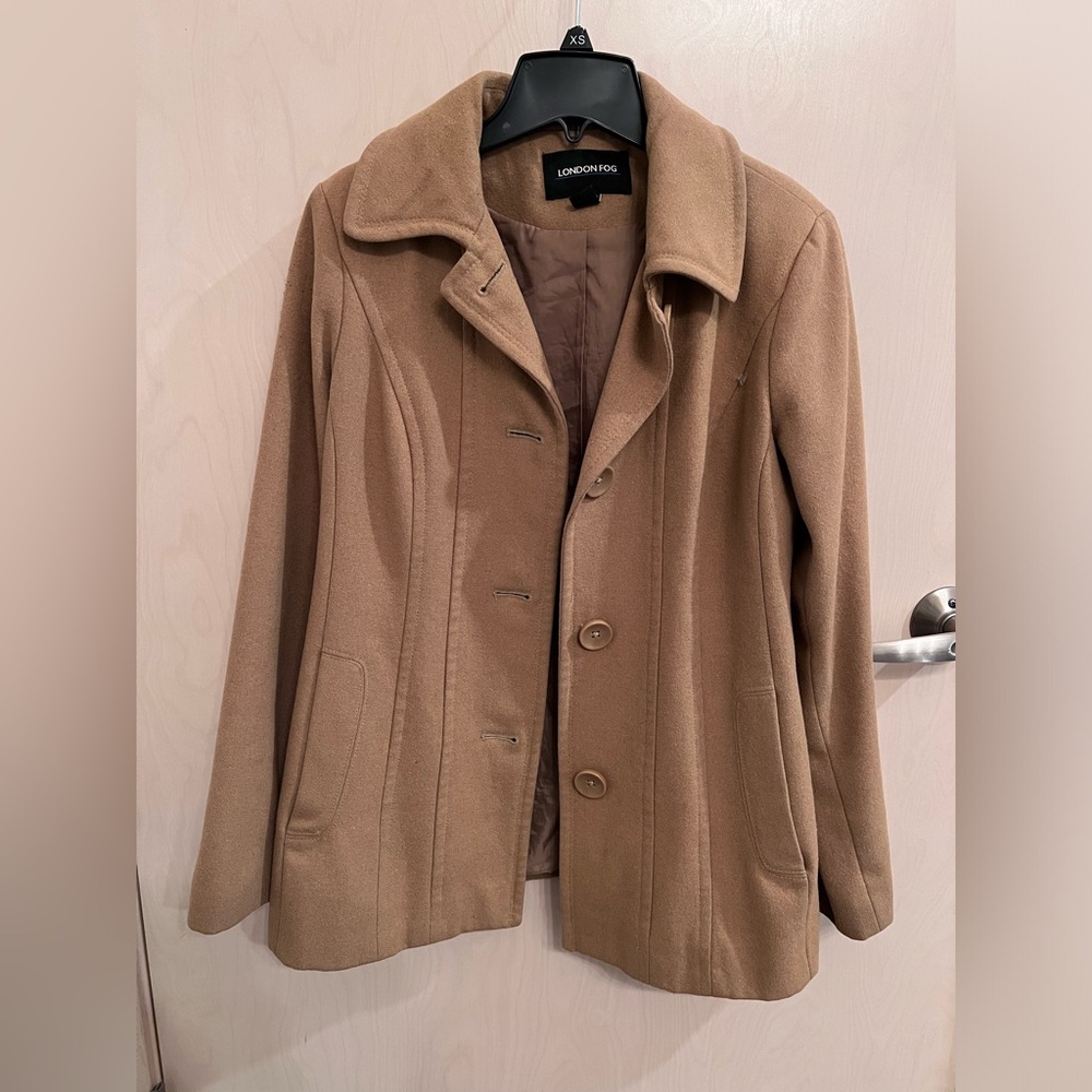 London Fog Small Women’s Wool blend trench coat